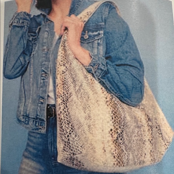 Latico leather Snake Print Shoulder Bag with matching Wallet NWT - Picture 15 of 16